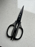 張小泉廚房鈦剪刀不銹鋼多功能剪刀夾核桃剪肉剪蔬菜烤肉剪 J200001 曬單實(shí)拍圖