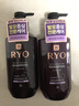 呂（Ryo）紫呂洗發(fā)水400ml*2  控油防脫蓬松深層清潔油性頭皮 韓國進(jìn)口 曬單實(shí)拍圖