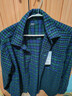 優(yōu)衣庫男裝女裝法蘭絨格子襯衫長(cháng)袖襯衣外套485132 485134 485134/68深藍色 XS 曬單實(shí)拍圖