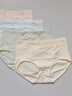 雅鹿4條內褲女士純棉中高腰A類(lèi)棉10A抑菌襠女士?jì)妊澊蟠a胖mm200斤XL 曬單實(shí)拍圖