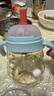 貝親奶瓶水杯吸管杯防嗆防漏喝水喝奶ppsu兒童學(xué)飲杯 熊貓吸管杯12月+ 300ml 曬單實(shí)拍圖