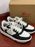 特步留白丨女鞋運動(dòng)鞋板鞋子女小白鞋春夏透氣輕便軟彈休閑鞋鞋子女 曬單實(shí)拍圖
