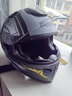 君豪龍（JUNHAOLONG）電動(dòng)車(chē)頭盔揭面盔四季通用A類(lèi)新國標3C認證安全帽男女通用冬季頭盔 啞黑黑鷹 曬單實(shí)拍圖