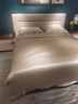 進(jìn)出口重磅真絲四件套100桑蠶絲床單高級感被套雙面絲綢床上用品4 香檳金【順豐速發(fā)+會(huì )員禮盒】 1.8m 床單款 四件套-被套200*230cm 曬單實(shí)拍圖