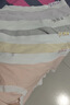 莫代爾內褲女乳酸菌抗菌舒適透氣裸感中腰內褲女包臀不夾臀三角褲4條裝M 曬單實(shí)拍圖