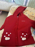 幼歌（YOUGE）嬰幼兒春季立體卡通蘑菇風(fēng)衣俏皮可愛(ài)舒適插肩袖外套潮 紅色 90 cm 曬單實(shí)拍圖