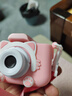 活石（LIVING STONES）兒童相機照相機7-14歲3-6高清數碼拍照玩具女孩生日禮物12歲 粉128G丨9600w雙攝+全包硅膠+禮盒 學(xué)生迷你相機新年禮物兒童節給女生 曬單實(shí)拍圖