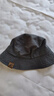 啄木鳥(niǎo)（TUCANO）帽子男女款防曬遮陽(yáng)帽夏季防紫外線(xiàn)短檐小邊漁夫帽純棉戶(hù)外太陽(yáng)帽 青瓷灰 54-59cm可調節 曬單實(shí)拍圖