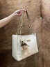 愛(ài)情海牛皮包包女包托特包大容量單肩高端品牌生日禮物高級感送女友老婆 曬單實(shí)拍圖