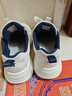 特步（XTEP）男鞋運動(dòng)鞋逸步夏季新款透氣黑色老爹鞋軟底百搭運動(dòng)鞋休閑鞋子男 帆白/墨青藍 41 腳長(cháng)25.5cm( 新法碼41) 曬單實(shí)拍圖