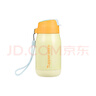 特百惠（Tupperware）CC保溫杯330ML帶吸管男女學(xué)生兒童便攜水杯子圣誕禮物 奶黃色 曬單實(shí)拍圖