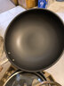 康巴赫炒鍋真鈦無(wú)涂層不粘鍋家用食品級316不銹鋼炒菜鍋電磁爐燃氣灶用 【超國標一級不粘】真鈦0涂層炒鍋 32cm 曬單實(shí)拍圖