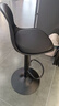 景彩吧臺椅可升降吧椅凳家用高腳椅子靠背椅前臺椅JBY08黑色圓盤(pán)高款 曬單實(shí)拍圖