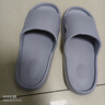 拖鞋女EVA拖鞋男軟底一字拖男沙灘鞋男居家外穿涼拖男涼拖鞋男士 灰色 42-43 曬單實(shí)拍圖