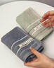 潔麗雅（Grace）純棉10A級抗菌防螨全棉毛巾男士洗臉毛巾2條裝柔軟吸水洗澡擦臉巾 曬單實(shí)拍圖