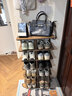 小匠材鞋架門(mén)口多層家用鞋柜小型入戶(hù)宿舍出租房簡(jiǎn)易收納置物架子7層 曬單實(shí)拍圖