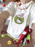 棉致重磅純棉kitty貓短袖t恤女夏季新款寬松圓領(lǐng)半袖可愛(ài)衣服打底衫 9482白色【高品質(zhì)】 L 105-120斤 曬單實(shí)拍圖