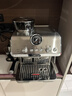 德龍（Delonghi）咖啡機 家用半自動(dòng)咖啡機 冷萃版銀騎士現磨意式研磨一體機 可視壓力手動(dòng)打奶泡 EC9255.M銀色禮物 曬單實(shí)拍圖