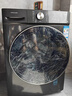 追覓【央媽推薦】T1滾筒洗烘一體機10KG大筒徑DD變頻超薄平嵌帶烘干洗衣機純平天池巖灰DWC10T10TNCN 曬單實(shí)拍圖