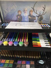 迪士尼（Disney）畫(huà)筆160件兒童繪畫(huà)女孩生日禮物幼兒園小學(xué)生繪畫(huà)禮盒水彩筆開(kāi)學(xué)禮物冰雪奇緣艾莎愛(ài)莎公主 曬單實(shí)拍圖