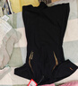 李寧（LI-NING）泳衣女連體平角游泳衣女士專(zhuān)業(yè)運動(dòng)保守顯瘦溫泉泳裝7561黑金XXXL 曬單實(shí)拍圖