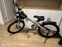 永久兒童自行車(chē)中大童6-12歲鎂合金變速山地車(chē)男女孩學(xué)生車(chē)22寸銀色 曬單實(shí)拍圖