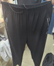 回力（Warrior）休閑褲男冬季寬松直筒闊腿褲子男保暖加絨運動(dòng)褲男褲 曬單實(shí)拍圖