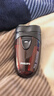飛利浦（PHILIPS）【情人節禮物】剃須刀電動(dòng)男士刮胡刀歐洲進(jìn)口刀片 雙刀頭剃胡刀 干電池便攜式須刨電須刀送老公 PQ206/18【經(jīng)典干電池款】 曬單實(shí)拍圖