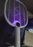 雅格(YAGE)電蚊拍充電式家用強力滅蚊燈滅蚊拍紫光誘蚊帶底座兩用 曬單實(shí)拍圖