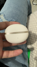 QCY C50 小耳球藍牙耳機耳夾式AI翻譯耳機不漏音骨傳導概念碳纖維振膜云感佩戴通話(huà)降噪長(cháng)續航 奶昔白 曬單實(shí)拍圖