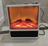 艾美特（AIRMATE）【火焰旗艦款】壁爐暖風(fēng)機電熱取暖器電暖器家用電暖氣片烤火爐 大面積加熱節能炭火暖風(fēng)機  曬單實(shí)拍圖