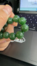 豆蔻時(shí)光奢藏級和田玉碧玉散珠配珠DIY文玩配件無(wú)黑玉石附一物一證12mm 曬單實(shí)拍圖