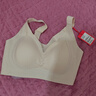 貓人無(wú)痕內衣女士無(wú)鋼圈文胸大胸顯小提拉聚攏上托防下垂薄粉底液胸罩 曬單實(shí)拍圖