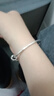 光面圓肚推拉手鐲女韓版簡(jiǎn)約ins小眾設計時(shí)尚飾品高級感手環(huán)禮物 光面圓肚推拉手環(huán)1個(gè) 曬單實(shí)拍圖