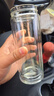 富光玻璃杯雙層帶茶隔大容量水杯 高檔商務(wù)泡茶杯 高硼硅杯子500ml 曬單實(shí)拍圖