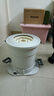 速野脫水機手動(dòng)單脫水甩干機甩干桶免電拉繩式小型脫水機單杠脫水桶家用大容量迷你宿舍出租房單脫水機 【大容量頂配款】雅白+降噪蓋+瀝水 曬單實(shí)拍圖