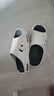 稻草人運動(dòng)拖鞋男士氣墊減震四季居家戶(hù)外穿沙灘防滑踩屎感涼拖 白40-41 曬單實(shí)拍圖