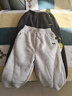 嘟嘟家寶寶春裝褲子運動(dòng)戶(hù)外潮春秋女童慢跑褲洋氣時(shí)髦男童衛褲休閑卡通 碳灰色 100 曬單實(shí)拍圖