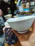 富玉景德鎮玲瓏高溫瓷吃飯碗家用面碗中式釉下彩純白餐具送禮 福字5寸飯碗-兩只裝 曬單實(shí)拍圖