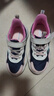 特步（XTEP）童鞋小翅膀印花女童小童軟底休閑鞋 烏紫色/帆白/水粉色    32    曬單實(shí)拍圖