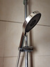 九牧（JOMOO）超強增壓花灑噴頭淋浴洗澡水龍頭加壓噴淋大出水蓮蓬頭水龍頭套裝 旗艦增壓版【夢(mèng)幻銀】3檔出水 曬單實(shí)拍圖