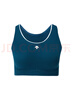迪桑特（DESCENTE）DESCENTE迪桑特PERFORMANCE系列女士運動(dòng)背心 DB-鯨海藍 S (160/80A) 曬單實(shí)拍圖