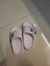 小馬寶莉兒童拖鞋女夏款中大童防滑寶寶軟底涼拖鞋 紫悅200碼 曬單實(shí)拍圖