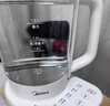 美的（Midea）養生壺家用煮茶壺1.5L燒水壺電熱水壺全自動(dòng)316L不銹鋼恒溫防干燒預約花茶泡茶壺 YS15PY2-316 曬單實(shí)拍圖