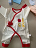 貝瑞加（Babyprints）新生兒連體衣初生寶寶純棉哈衣喜慶滿(mǎn)月服嬰兒四季衣服 喜樂(lè )52 曬單實(shí)拍圖
