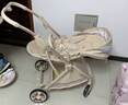 酷貝樂(lè )（coballe）嬰兒推車(chē)輕便遛娃神器新生兒嬰兒車(chē)0-3歲用折疊可坐可躺帶減震 香檳金【4代】 曬單實(shí)拍圖
