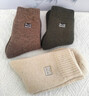 貓人3雙裝35%羊毛襪子男士襪子男冬季加厚保暖襪男毛圈襪睡眠襪男 曬單實(shí)拍圖
