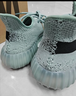 阿迪達斯Yeezy350灰湖綠透氣椰子男女休閑鞋HQ2060 42.5 曬單實(shí)拍圖