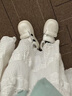 啄木鳥(niǎo)厚底增高魔術(shù)貼小白鞋女2026春夏季新款板鞋休閑百搭舒適運動(dòng)鞋 白色【增高5CM】 37 (235mm) 曬單實(shí)拍圖