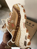 斯凱奇（Skechers）秋冬季圣誕姜餅限定鞋女子復古羊羔加絨棉鞋熊貓鞋休閑老爹鞋 棕褐色/棕色-TNBR 35 曬單實(shí)拍圖